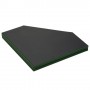 eSecure: Tapis de table Poker (pliables) pour 8 joueurs avec plateau de jetons de poker et des porte-boissons