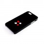 Poker Playing Cards Symbols Diamond Club Heart Spade on Black Background Coque Rigide Plastique Noire Snap-On Protection Arrière pour Apple® iPhone 5 / 5s de UltraCases + Livré avec une protection d'écran GRATUITE