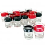 OUT OF THE BLUE JEU DE ROULETTES AVEC VERRES ROULETTE 79-3988