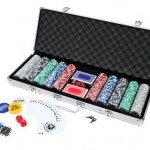 Ultrasport Jeu de Poker Argent