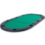 Dessus de table de poker table top pliant 3 parties 210 cm