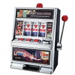 Grande Machine à Sous Jackpot Casino avec sons et lumière - fait aussi Tirelire