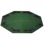 eSecure: Tapis de table Poker (pliables) pour 8 joueurs avec plateau de jetons de poker et des porte-boissons